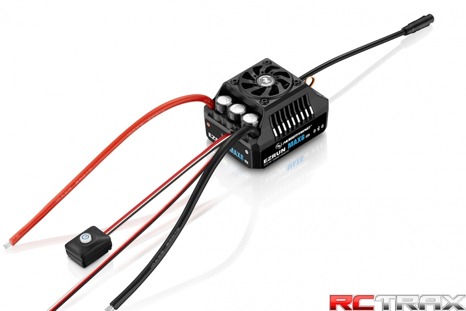 Ezrun MAX6 ESC 200 Amp, 3-8 s LiPo