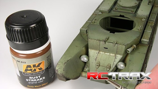 Efekt rdzawych zacieków AK-013 Rust Streak Grime AK-Interactive