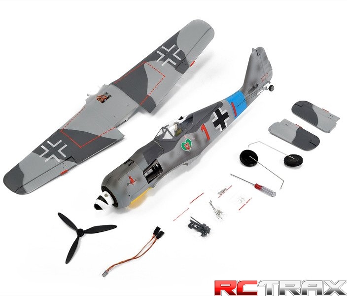 Elektroszybowiec FMS Focke-Wulf FW-190 750mm ARF