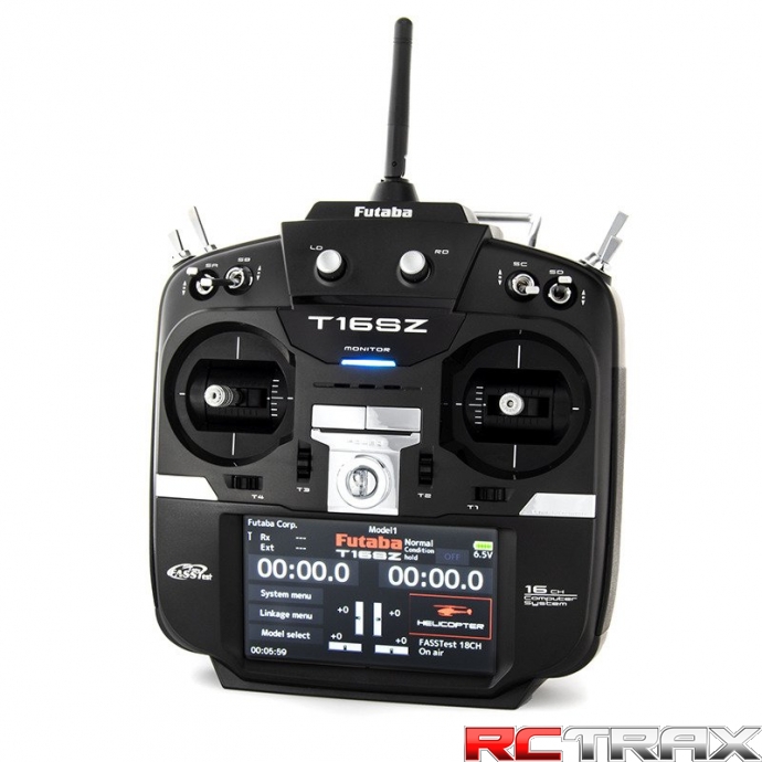 Futaba 16SZ + R7008SB (mode 2)