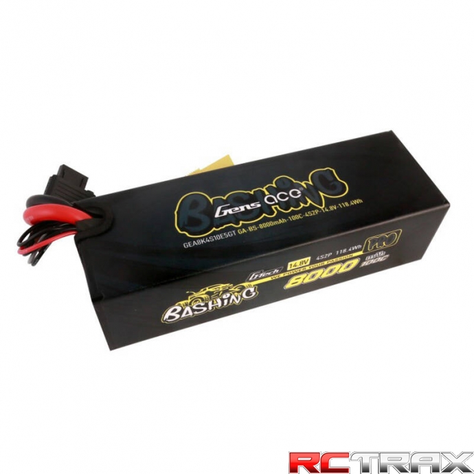 Gens ace 8000mAh 14.8V 100C 4S2P Lipo Battery Pack