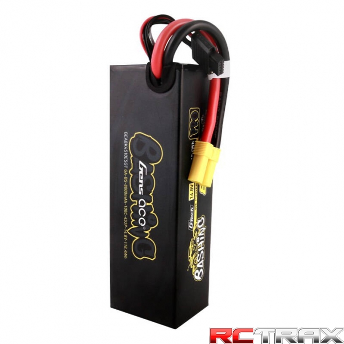 Gens ace 8000mAh 14.8V 100C 4S2P Lipo Battery Pack