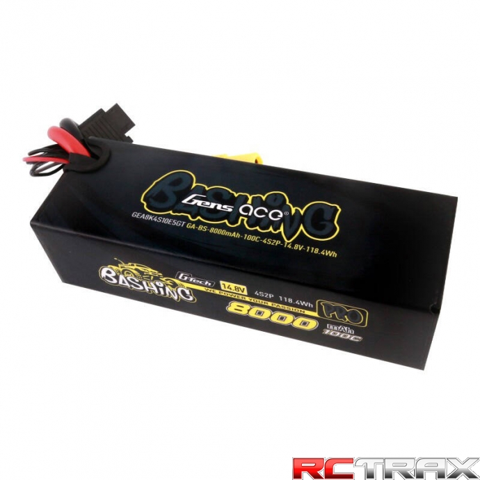 Gens ace 8000mAh 14.8V 100C 4S2P Lipo Battery Pack