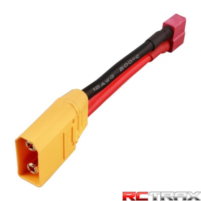 Gens ace Deans?T?female to XT90 male Adapter, AWG#12 60mm