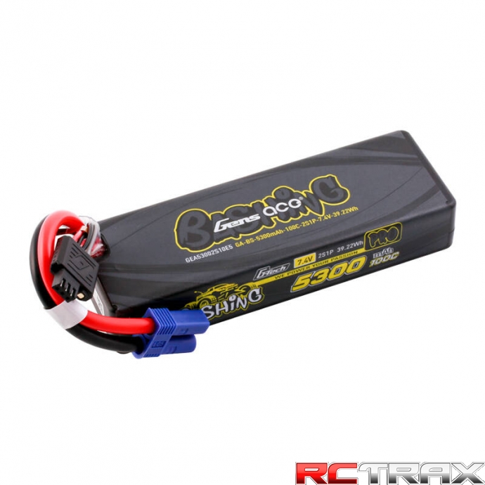 Gens ace G-Tech 5300mAh 7.4V 100C 2S1P Lipo z EC5