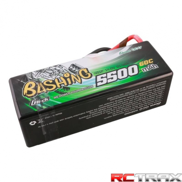 Gens ace G-Tech 5500mAh 4S1P 14.8V 60C HardCase RC car Lipo Battery