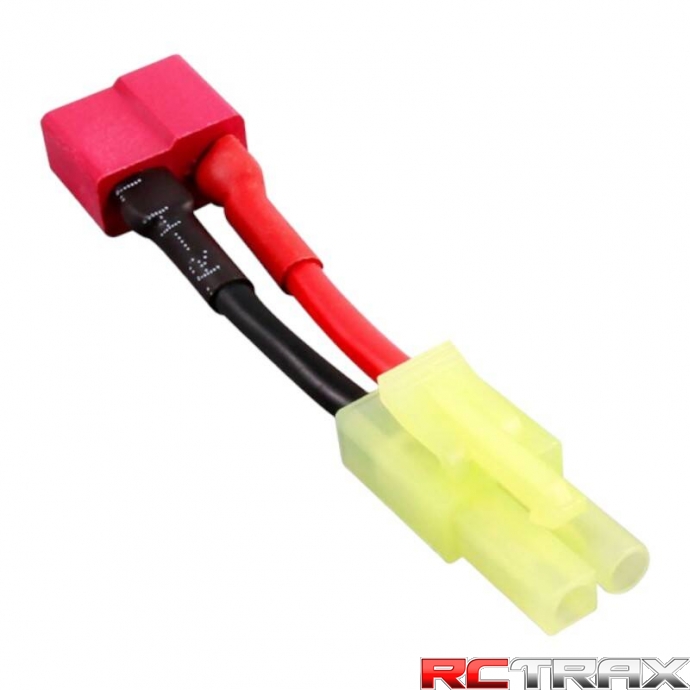 Gens ace mini Tamiya male to Deans?T?female Adapter, AWG#16 30mm