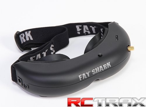 Gogle FPV Fatshark CE Attitude SD V2  FSV1042 + kamera + nadajnik 25mW