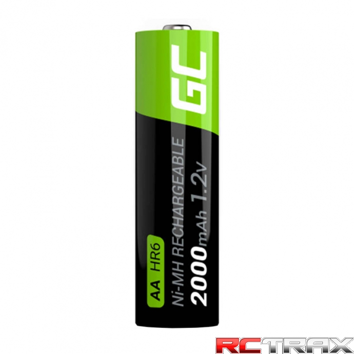 Green Cell Baterie Akumulatorki Paluszki 4x AA HR6 2000 mAh