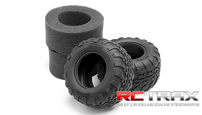 HPI 105282 GT2 TIRES D COMPOUND (2.2in/109x57mm/2pcs)