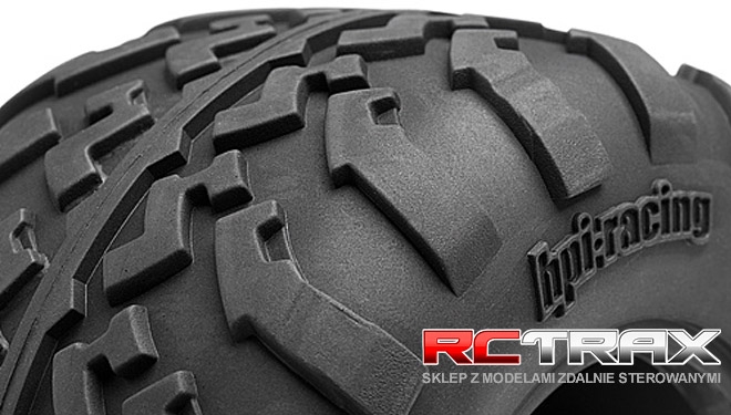 HPI 105282 GT2 TIRES D COMPOUND (2.2in/109x57mm/2pcs)