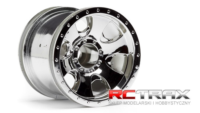 HPI 106722 WARLOCK WHEEL CHROME (2.2IN/2PCS)