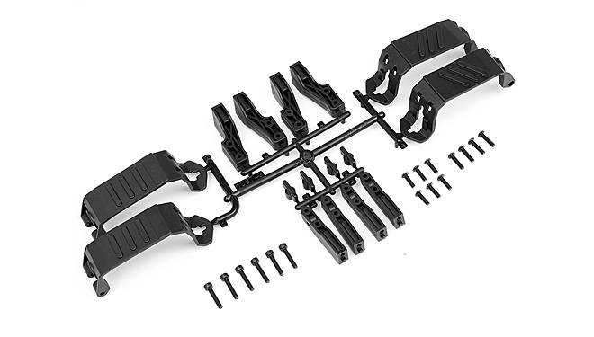 HPI 106743 BATTERY BOX HOLDER / MOUNT SET