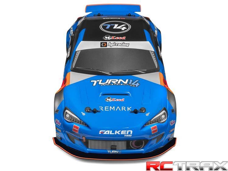 HPI 120196 DAI YOSHIHARA SUBARU BRZ PRINTED BODY (200MM)