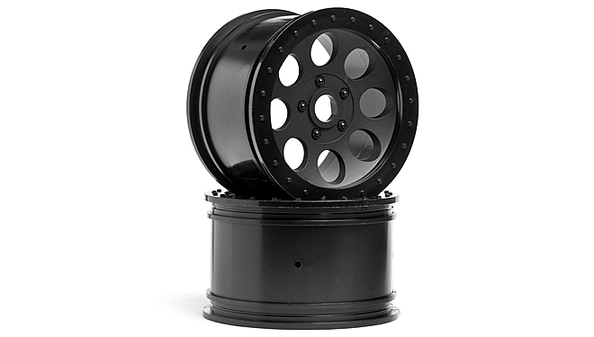 HPI 3186 MAG-8 WHEEL BLACK (83X56MM/2PCS)