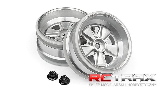 WHEELS FOR RC PORSCHE CARRERA RSR (1973) 6mm/2pcs