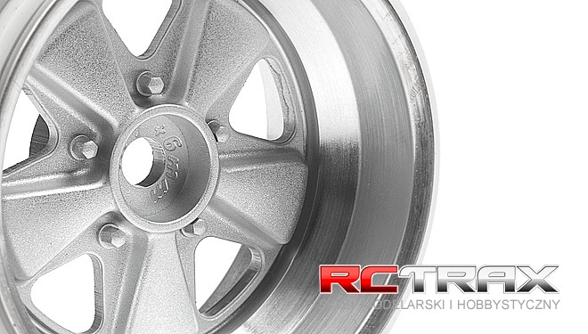 WHEELS FOR RC PORSCHE CARRERA RSR (1973) 6mm/2pcs