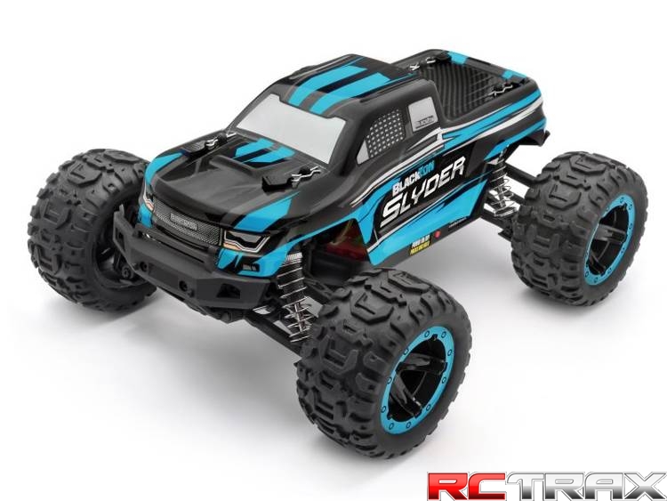 Blackzon Slyder MT 1/16 4WD Electric Stadium Truck - Blue