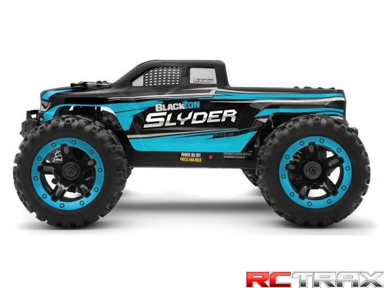 Blackzon Slyder MT 1/16 4WD Electric Stadium Truck - Blue