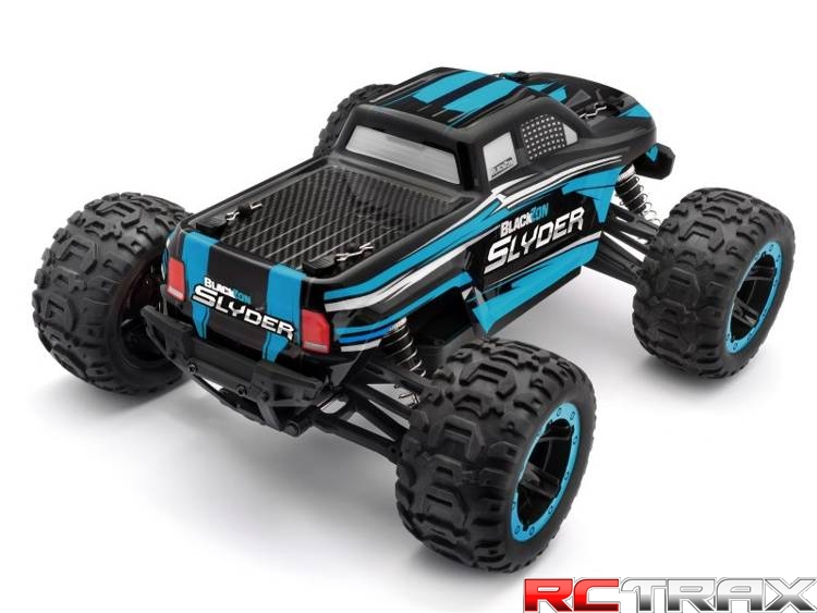 Blackzon Slyder MT 1/16 4WD Electric Stadium Truck - Blue