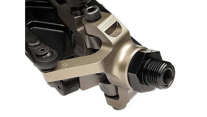 HB Racing 67216 Aluminum Front Spindle Set