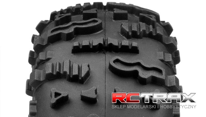 HPI 67913 HB ROVER 1.9 Class 1 TIRE Red/Rock Crawler 2pcs