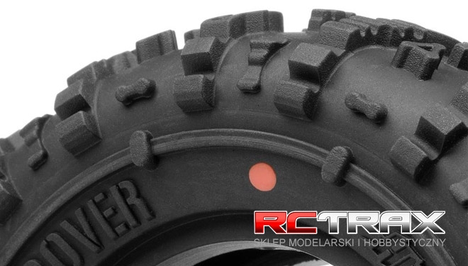 HPI 67913 HB ROVER 1.9 Class 1 TIRE Red/Rock Crawler 2pcs