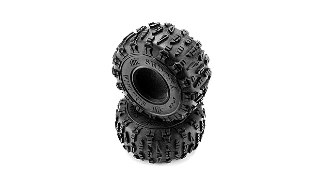 HPI 67918 - HB Sedona Tire (White / 2pcs)