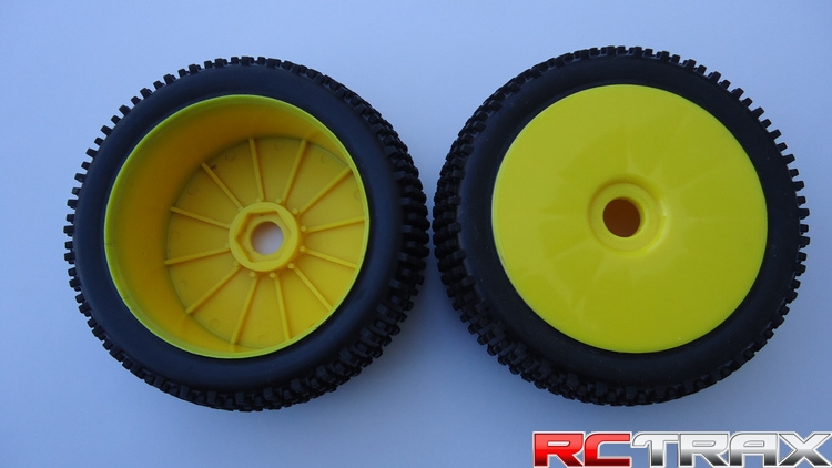 HPI L-T306 E-DUKE 1/10 Scale EP Buggy Tire Front- Competition