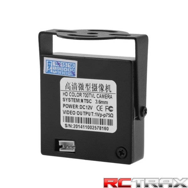 Kamera FPV 700TVL 3.6mm/6mm 
