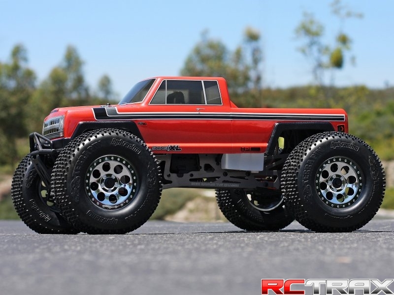 HPI 110238 Savage GTXL-1 VINTAGE BODY karoseria przeźroczysta