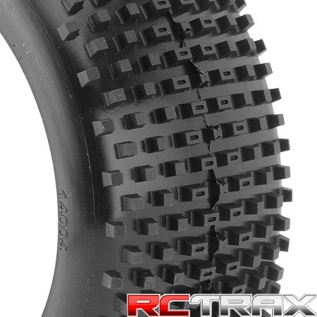Koła AKA Buggy Crossbrace (Medium - Long Wear) Evo 1:8 - białe (2 szt.)