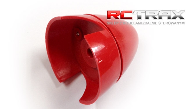 Kołpak plastikowy 44mm RED 2 łopatowy