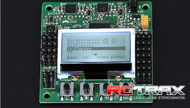 HK Kontroler do multikopterów HobbyKing KK2.0 LCD