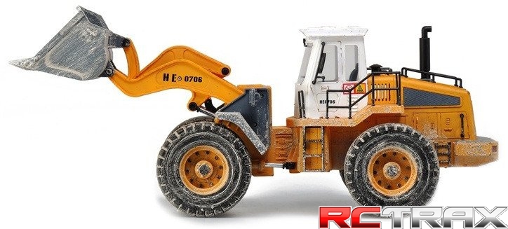 Ładowarka kołowa zdalnie sterowana Hobby Engine skala 1:14 Premium - brudna