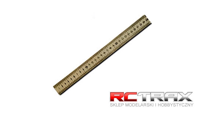 MI Linijka modelarska metalowa 30 cm