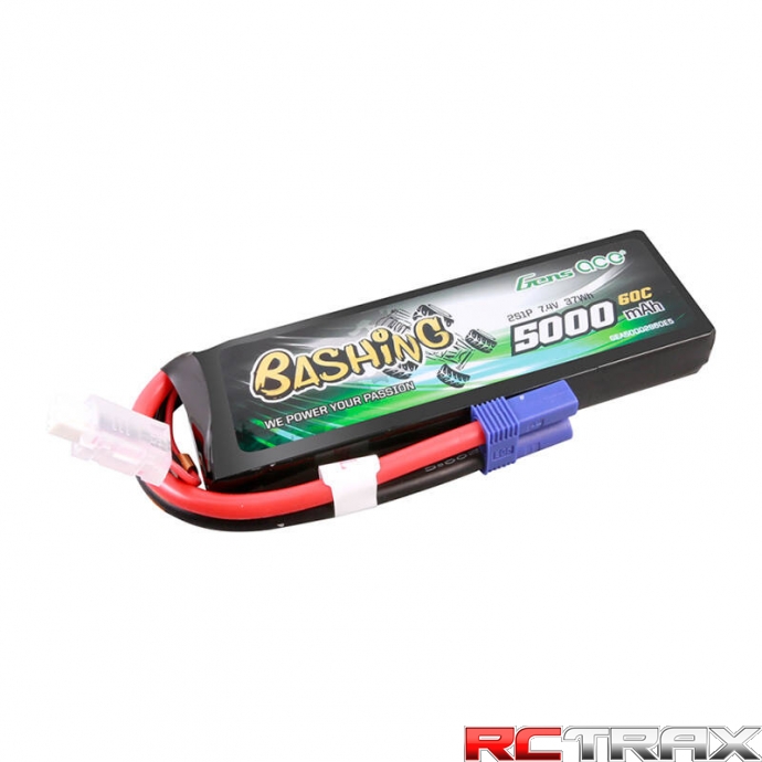 5000mAh 7.4V 2S1P 60C Li-Po GENS ACE