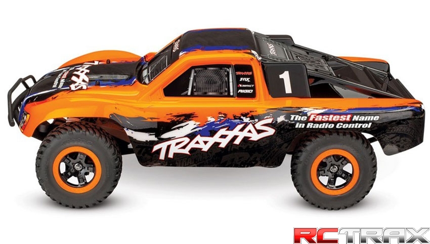 MODEL-TRAXXAS   SLASH 4X4 4WD-orange