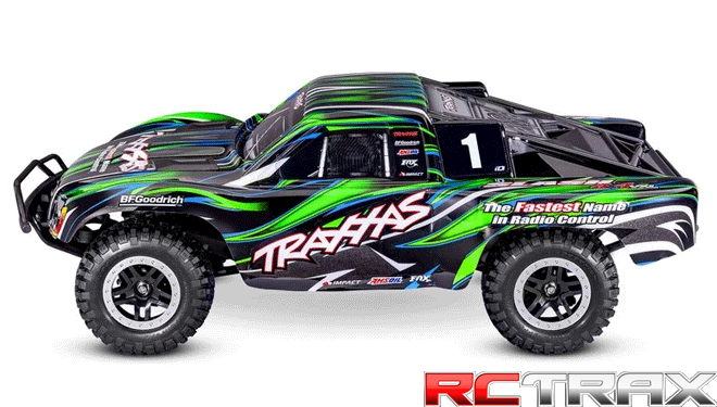 TRAXXAS SLASH 4X4 VXL 3S HD - GRNEEN
