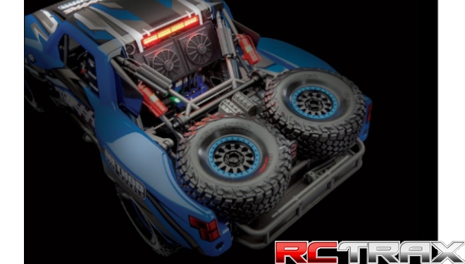 TRAXXAS 85086 UNLIMITED DESERT RACER blue + LED