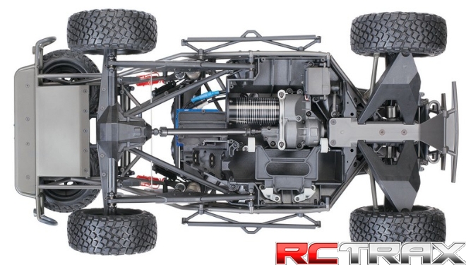TRAXXAS 85086 UNLIMITED DESERT RACER blue + LED