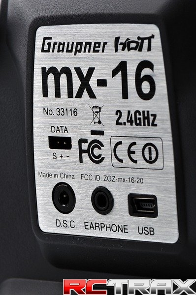 MX-16 2,4GHZ HOTT RC
