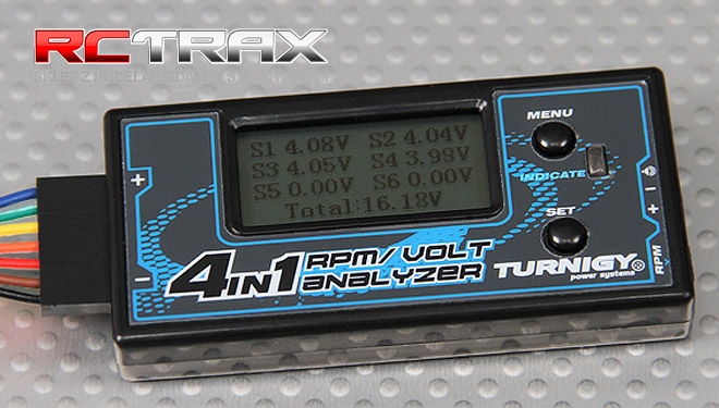 Miernik Turnigy 4in1 2~6S Lipo/Life