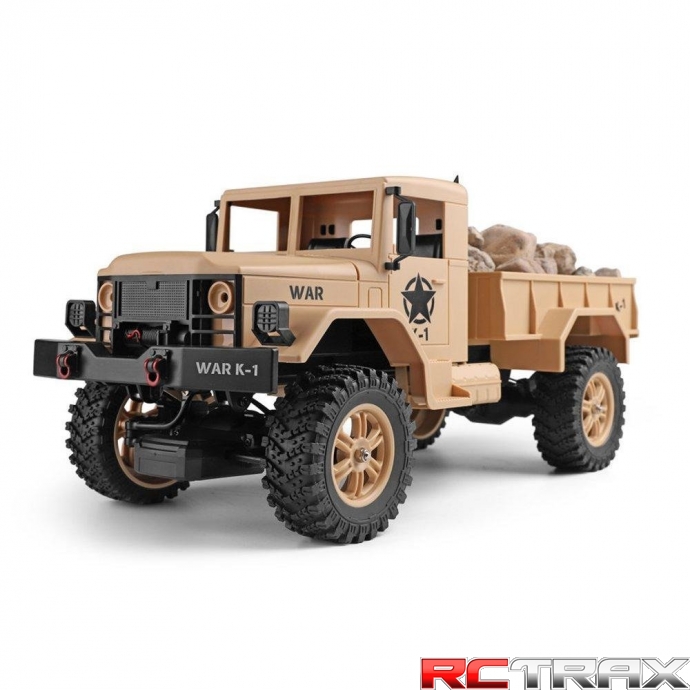 Model Army Truck RC w skali 1:12. WLtoys 124301