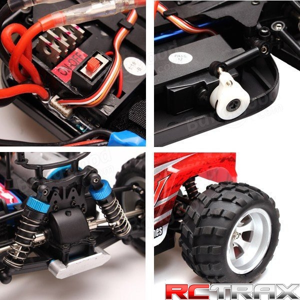Model Monster Truck RC w skali 1:18. WLtoys A979-B 70km/h