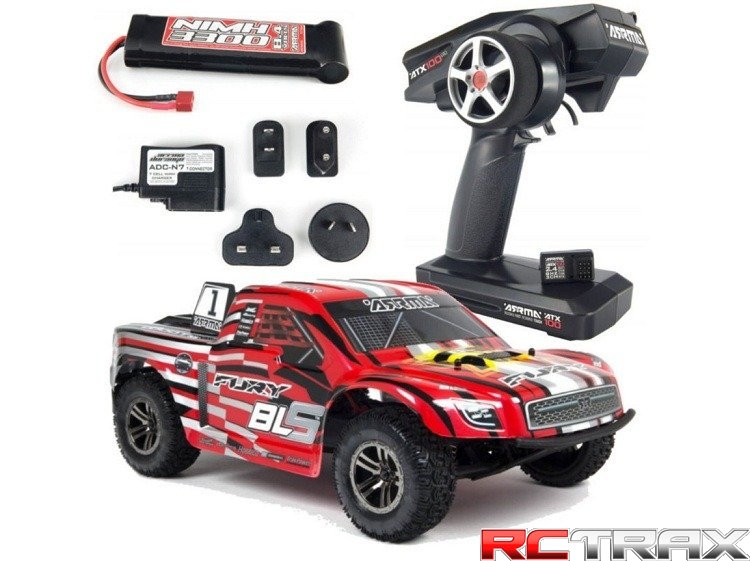 Model RC ARRMA Fury 2WD BLS RTR 1/10 czerwony