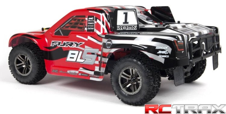 Model RC ARRMA Fury 2WD BLS RTR 1/10 czerwony
