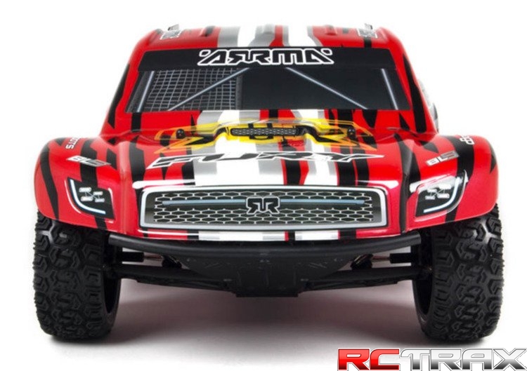 Model RC ARRMA Fury 2WD BLS RTR 1/10 czerwony