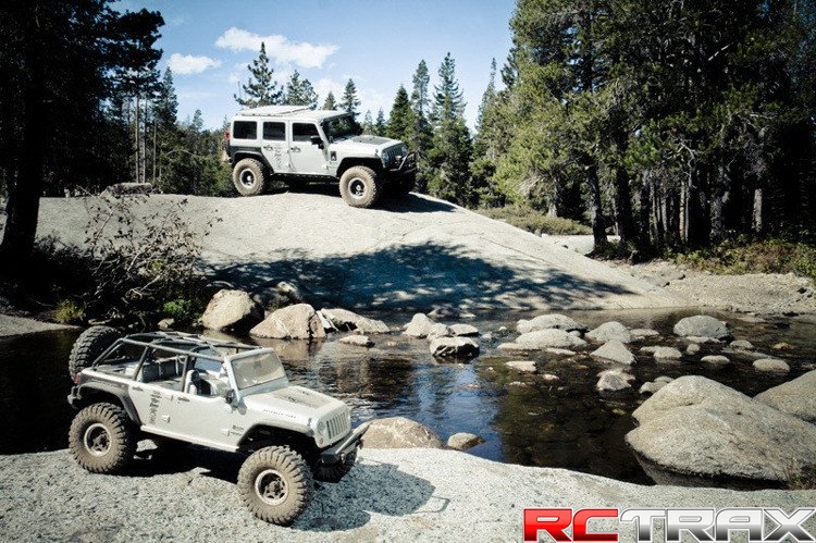 Model RC Axial Jeep® SCX10  Wrangler Rubicon Unlimited 1:10 RTR