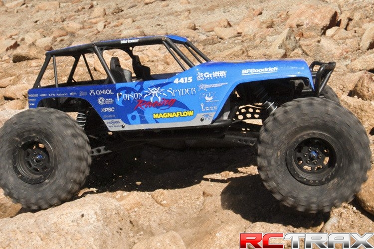 Model RC Axial Jeep® Wrangler Wraith Poison Spyder 1:10 RTR